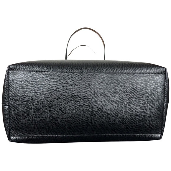 Coach X Peanuts Snoopy Leather City Zip Tote Black Shoulder Bag RARE F37273 - Picture 9 of 16